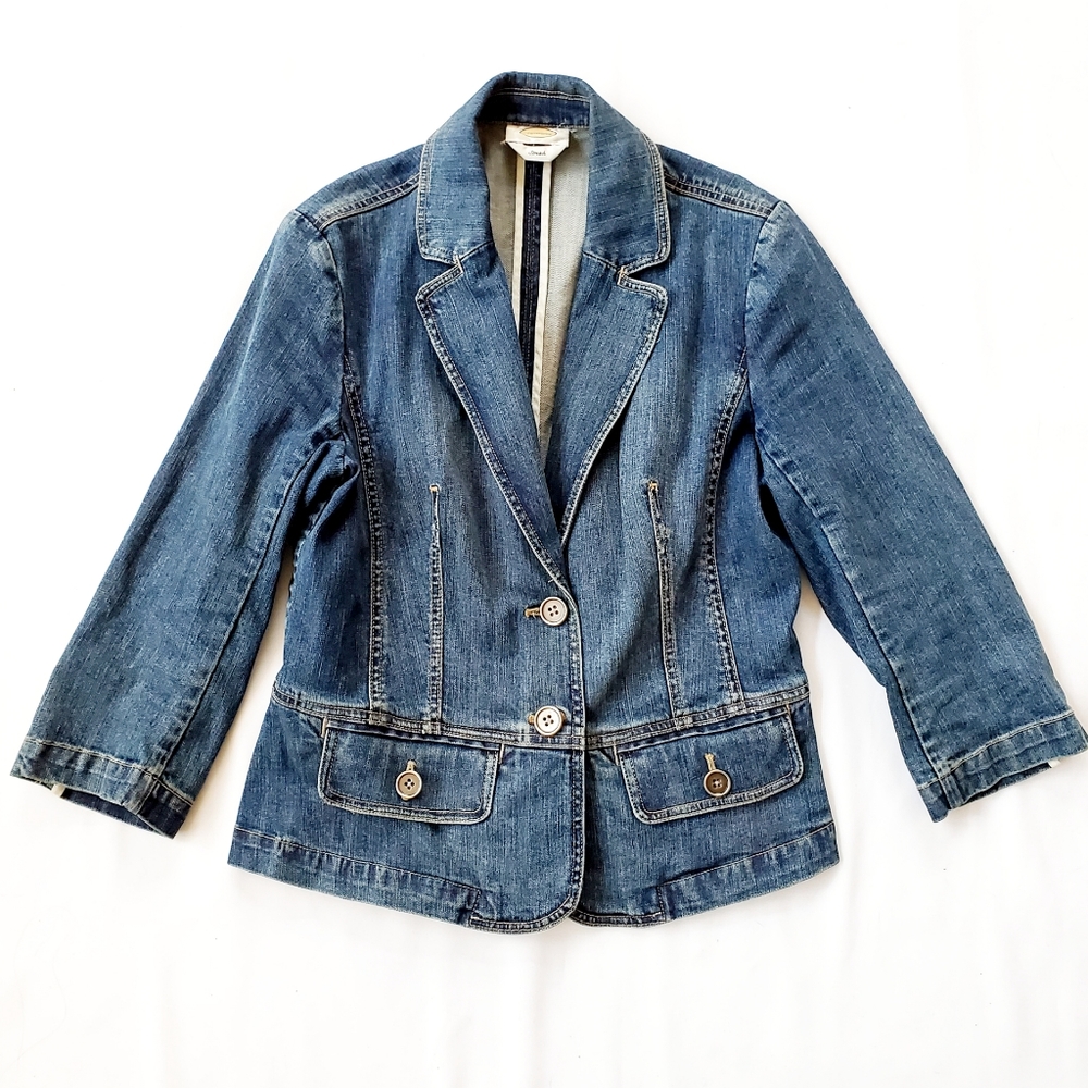 Talbots Denim Blazer